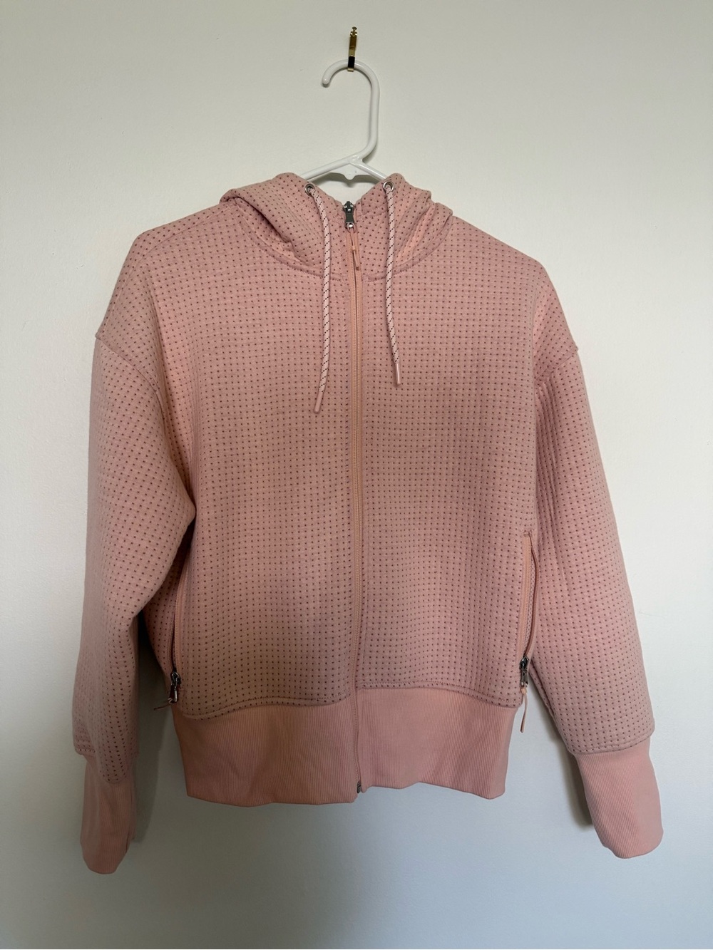 Old Navy Dusty Pink Hooded Zip Sweatshirt